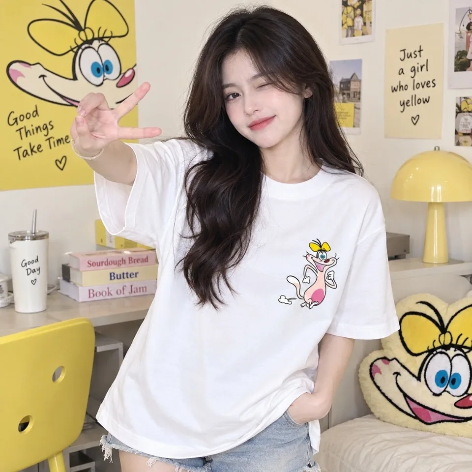 Áo thêu nhân vật Mèo Oggy của ATUS Clothing