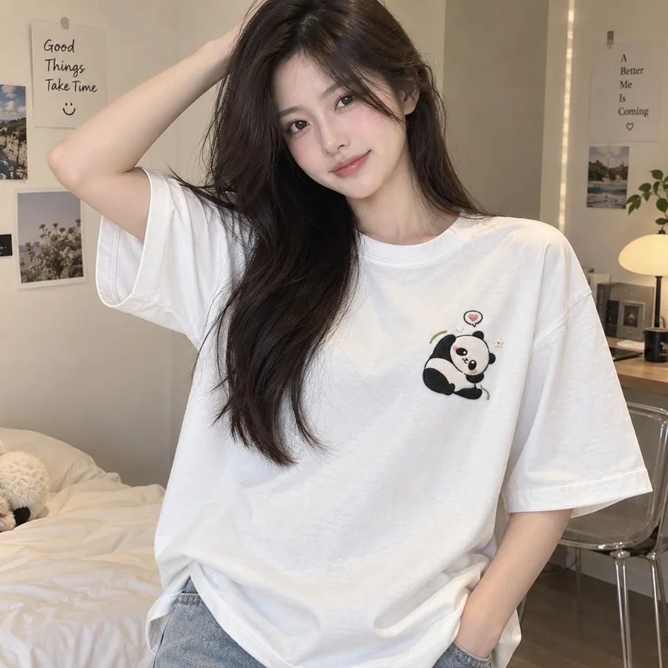 Áo thêu nhân vật Gấu trúc của ATUS Clothing